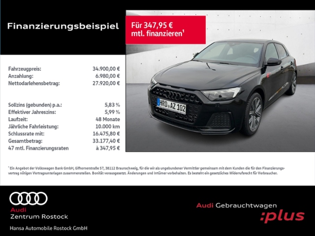 A1 Sportback 30 TFSI advanced+Led+Sport Sitz+R&uuml;c