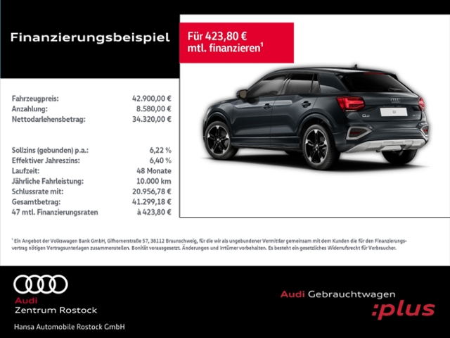 Q2 advanced 35 TFSI 110(150) kW(PS) S tronic+Mat