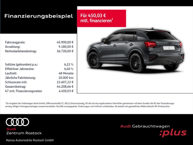 Q2 S line 35 TFSI 110(150) kW(PS) S tronic+Oprik
