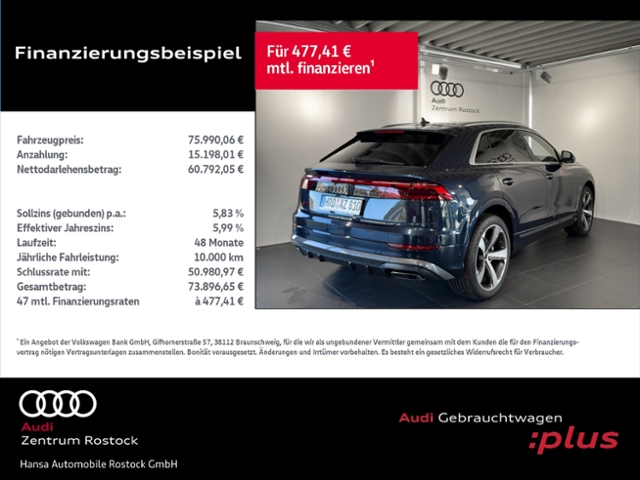 Q8 50 TDI Quattro S-Line+Navi+Matrix+Ahk+B&O+Hea