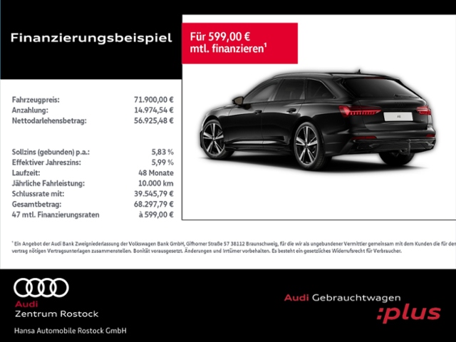 A6 Avant S line 50 TDI quattro 210(286) kW(PS) t