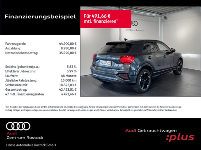 Q2 advanced 35 TFSI 110(150) kW(PS) S tronic+MMi