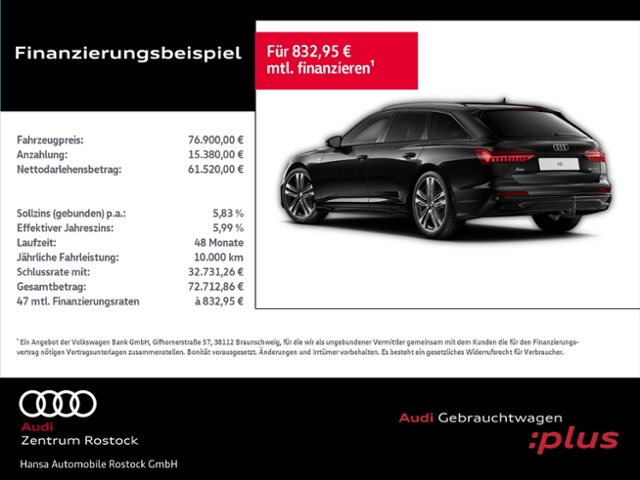 A6 Avant 40 TDI quattro S line S