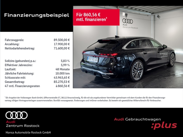 A6 Avant TFSI quattro 270 kW S tronic+B&O+MMI Pr