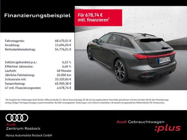 A5 Avant TDI quattro 150 kW S tronic+Tech Plus+S