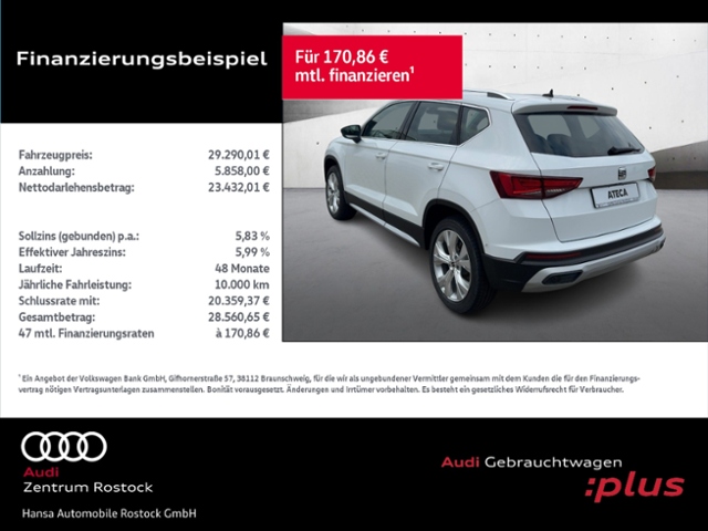 Ateca  Xperience 1.5 TSI 7-Gang DSG