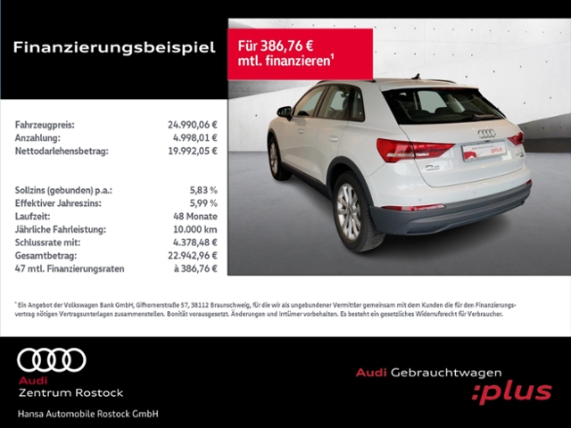 Q3 40 TFSI Quattro S tronic+Led+Kamera+Aps Plus+