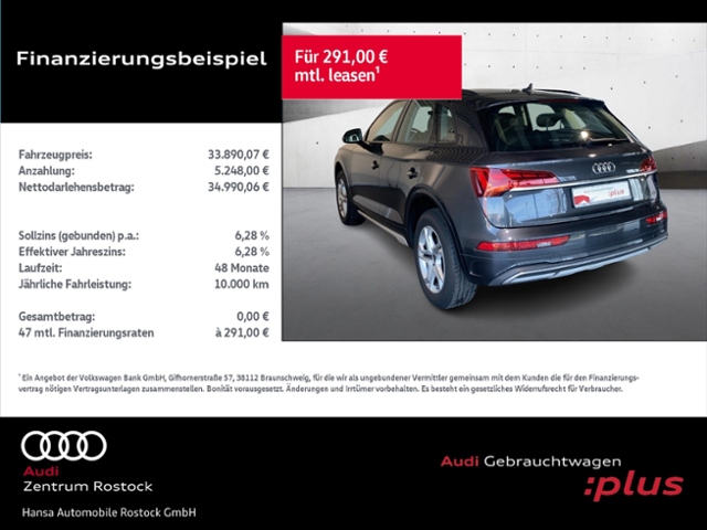 Q5 40 TDI Quattro+Navi+Matrix+Ahk+Virt Cock+Ambi