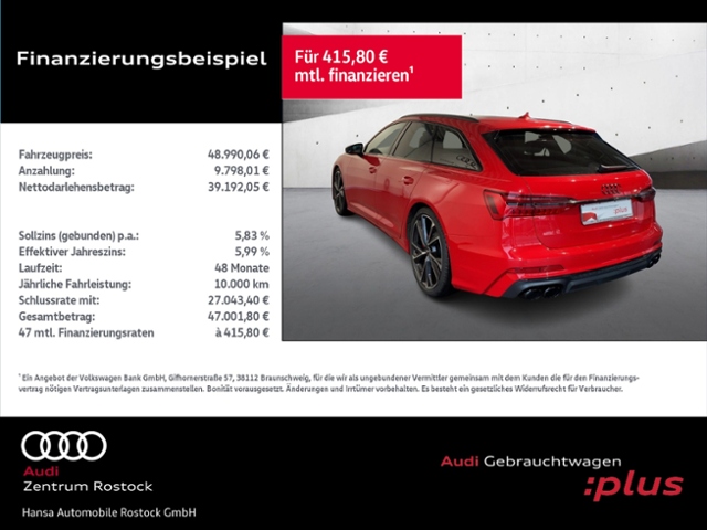 S6 Avant 3.0 TDI Quattro+Navi+Matrix+Ahk+Head Up