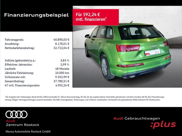 Q7 45 TDI Quattro+Navi+Matrix+Ahk+Head Up+Air Su