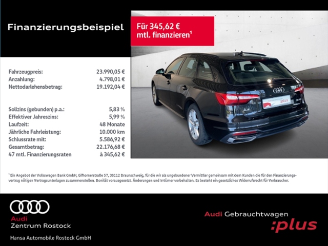 A4 Avant 35 TDI S tronic+Navi+Led+Ambiente+Leder