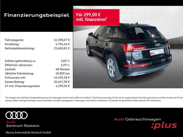 Q5 40 TDI Quattro S-Line+Navi+Matrix+Ahk+Kamera+