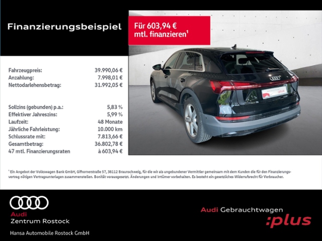 e-tron 50 Quattro+Navi+Matrix+Carplay+Virt Cock+
