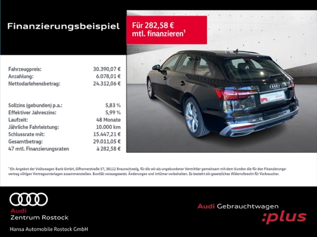 A4 Avant 35 TFSI S tronic S-Line+Navi+Matrix+Vir