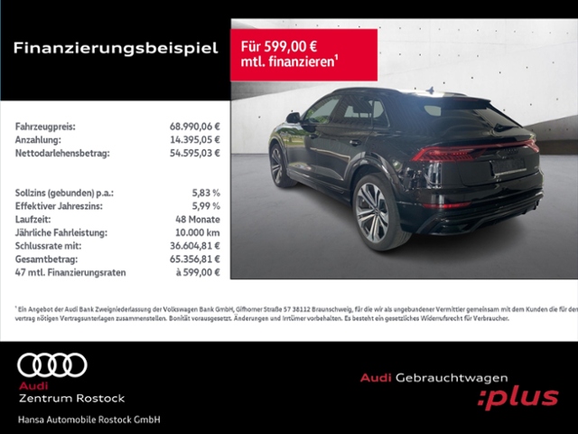 Q8 50 TDI Quattro S-Line+Navi+Matrix+Ahk+Head Up