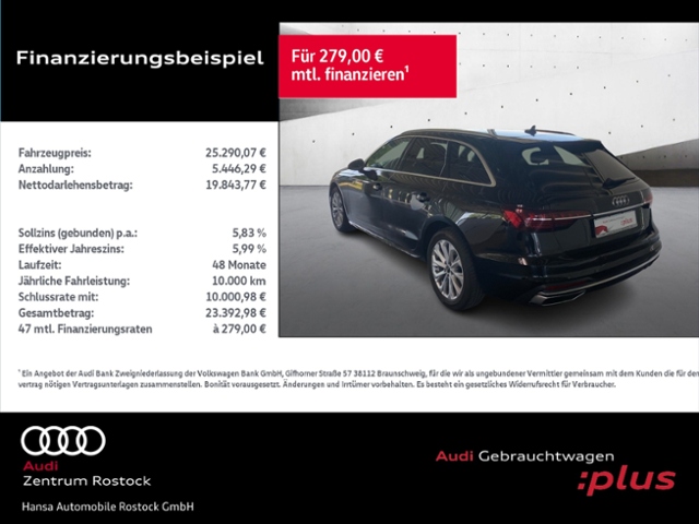 A4 Avant 40 TDI Quattro+Navi+Matrix+Tempo+Acc+Am