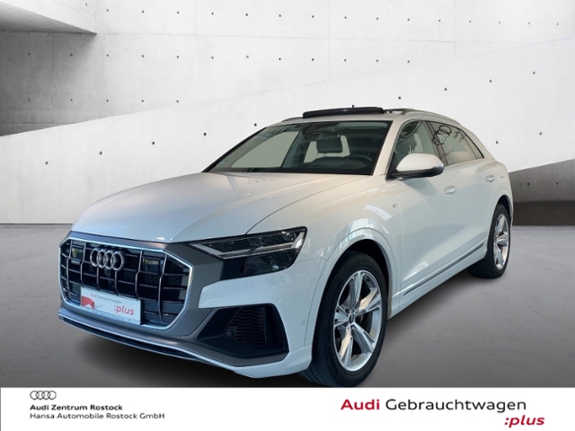 Q8 55 TFSI e Quattro S-Line+Navi+Led+Head Up+Air