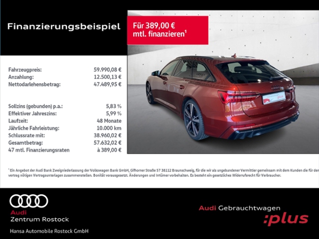 S6 Avant 3.0 TDI Quattro+Navi+Matrix+Kamera+Ambi