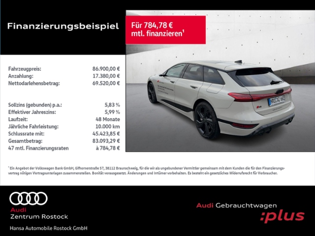 A6 Avant e-tron performance 270 kW+Tech Plus+MMI