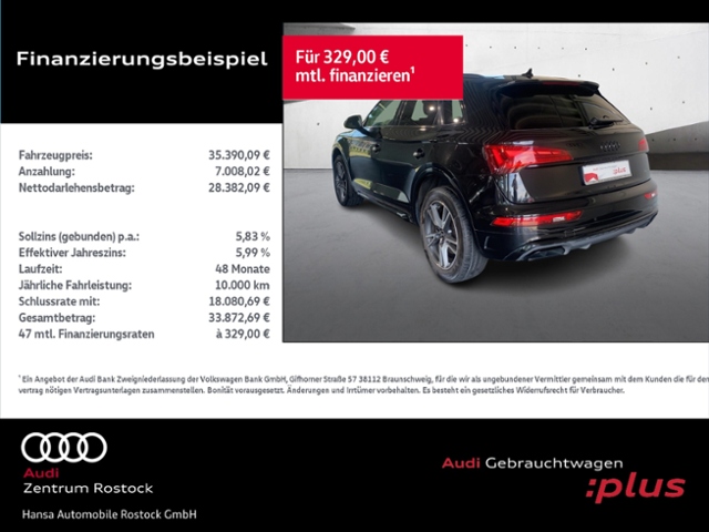 Q5 40 TDI Quattro S-Line+Navi+Matrix+Virt Cock+O