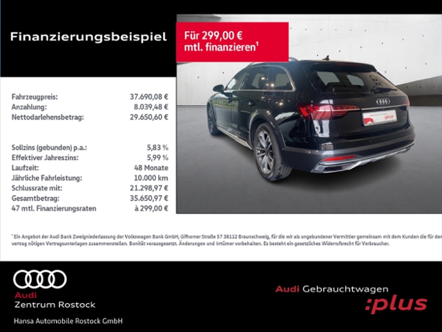A4 allroad 45 TFSI Quattro+Navi+Matrix+Ahk+Head 