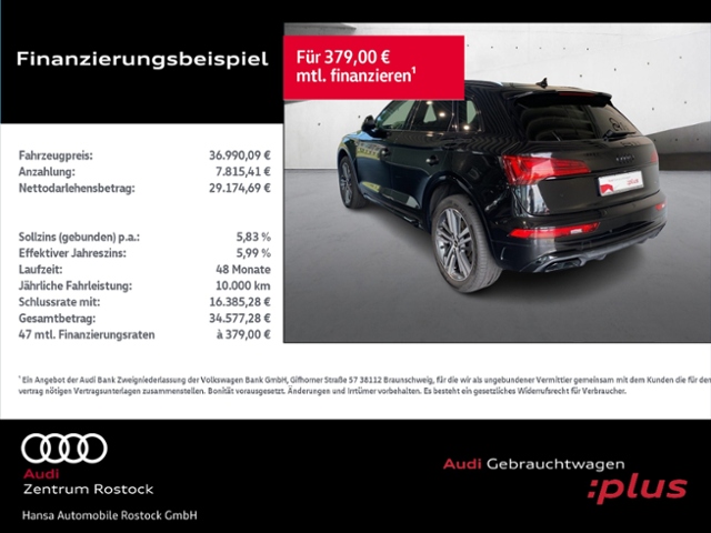 Q5 40 TDI Quattro S-Line+Navi+Matrix+Ahk+Virt Co