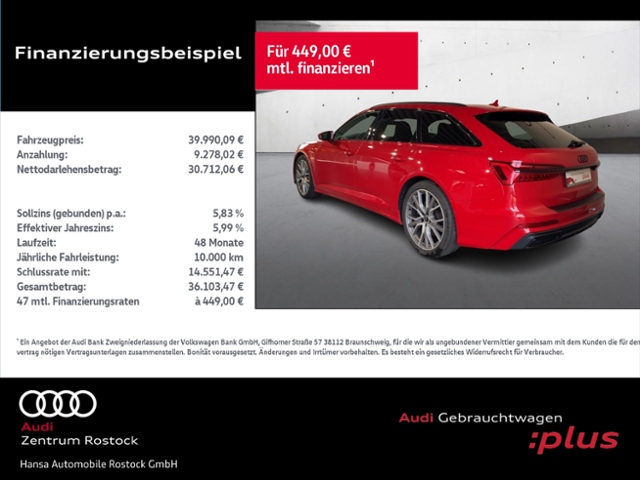 A6 Avant 50 TDI Quattro S-Line+Navi+Matrix+Head 