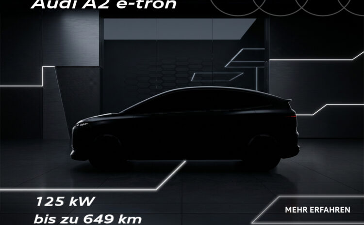  Neuer Audi A2 e-tron