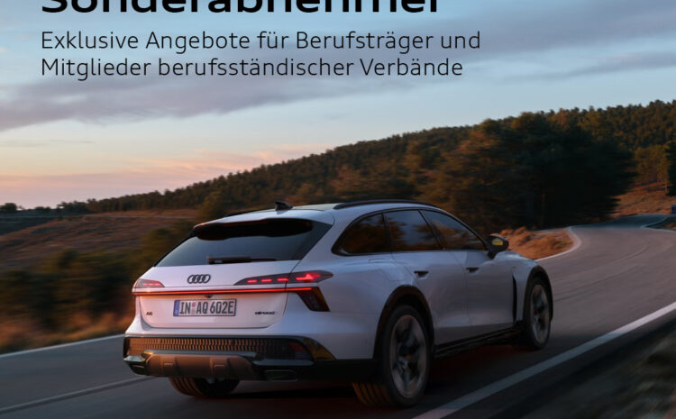  Angebote für Sonderabnehmer 